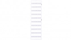 Oznaczniki WMB 10x 51-60 793-569 /5szt./