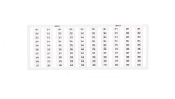 Ramka z oznacznikami 50x 11/12 209-523