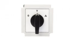 Łącznik krzywkowy gwiazda-trójkąt 3P 16A w obudowie 4G16-12-PK 63-840591-021