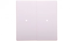 Xcomfort Klawisz 2-biegunowy biały tworzywo CWIZ-02/01-LED 126058