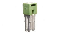 Mostek poprzeczny 10mm2 żółto-zielony 284-422