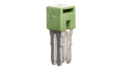Mostek poprzeczny 10mm2 żółto-zielony 284-422