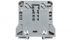 Złączka szynowa 2-przewodowa 50mm2 szara 285-150