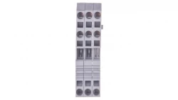 Złączka szynowa 3-przewodowa 4mm2 szara 281-681