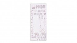 Przekaźnik miniaturowy 1P 16A 24V AC PCB AgNi RM85-2011-35-5024 604651