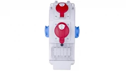 Rozdzielnica budowlana 5P/32A 5P/16A 2x2P+Z 5 modułów ROS 5X-15