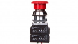 Przycisk bezpieczeństwa 30mm 2Z 2R IP56 przez obrót W0-NEF30-DRP 2X2Y C