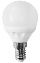 Żarówka LED kulka mała E-14 230V 4W barwa ciepła (zamiennik 30W) WOJ13030