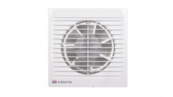 Wentylator domowy fi 125 230V 16W 180m3/h 35dB ścienny z wyłącznikiem czasowym (STYL WC) 125ST