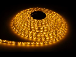 Taśma LED hermetyczna IP65 barwa światła żółta 300LED (rolka=5M)