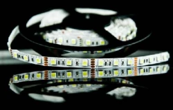 TAŚMA LED SMD 5050 300 diod IP 65 BARWA ŚWIATŁA CIEPŁA BIAŁA (ROLKA=5M)