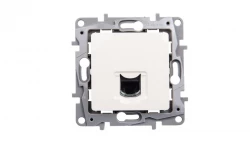 NILOE Gniazdo komputerowe pojedyncze RJ45 kat.6 UTP kremowe 664873