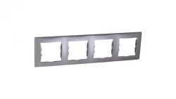 Sedna Ramka poczwórna aluminium pozioma SDN5800760