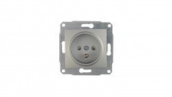 Sedna Gniazdo pojedyncze z/u 16A IP20 aluminium SDN2800160