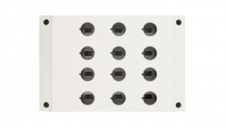 Obudowa kasety 12-otworowa 22mm szara IP67 M22-I12 222688