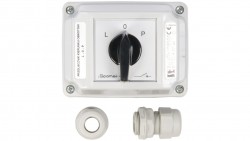 Łącznik krzywkowy L-0-P 3P 16A w obudowie ŁK16R-3.8368OB2