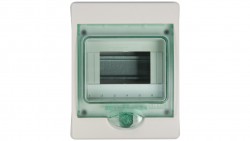 Rozdzielnica modułowa 1x6 natynkowa IP65 Mini Kaedra 13958