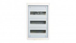 Rozdzielnica modułowa 3x12 natynkowa IP40 Nedbox (drzwi transparentne) 601248