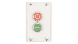 Kaseta sterownicza 2-otworowa START/STOP szara IP67 M22-I2-M1 216529