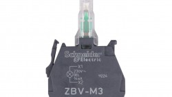 Zestaw świetlny z diodą LED zielony 230-240V AC ZBVM3