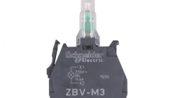 Zestaw świetlny z diodą LED zielony 230-240V AC ZBVM3