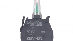 Zestaw świetlny z diodą LED zielony 24V AC/DC ZBVB3