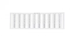 Ramka z oznacznikami 2x 1-50 209-766 /5szt./