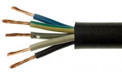 Przewód w gumie OW 5x1,5 300/500V H05RR-F (LINKA)
