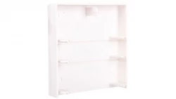 Łącznik zakończeniowy kanału 60x25/60x40/60x60 biały ETK60361