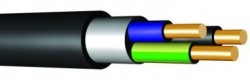 Kabel energetyczny bezhalogenowy N2XH-O 2x2,5 RE B2ca 0,6/1kV /bębnowy/