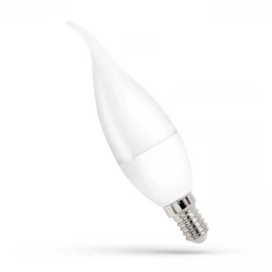 LED ŚWIECOWA DECO E-14 230V 8W WW SPECTRUM