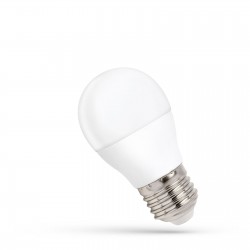 LED KULKA  E-27 230V 8W CW SPECTRUM
