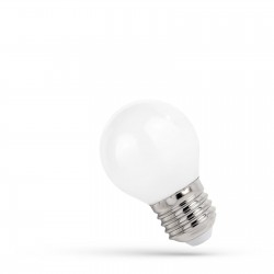 LED KULKA E-27 230V 6W COG WW MILKY SPECTRUM