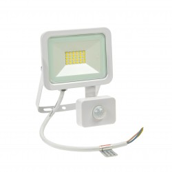 NOCTIS LUX 2 NAŚWIETLACZ 20W 1800lm CW 230V 120stIP44 158x121x25mm BIAŁY czujnik ruchu PIR