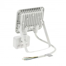 NOCTIS LUX 2 NAŚWIETLACZ 20W 1700lm WW 230V 120stIP44 158x121x25mm BIAŁY czujnik ruchu PIR
