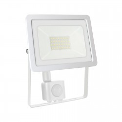 NOCTIS LUX 2 NAŚWIETLACZ 30W 2700lm CW 230V 120stIP44 188x160x28mm BIAŁY czujnik ruchu PIR