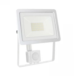 NOCTIS LUX 2 NAŚWIETLACZ 30W 2650lm NW 230V 120stIP44 188x160x28mm BIAŁY czujnik ruchu PIR