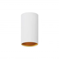 CHLOE GU10 NATYNKOWA GU10 250V IP20 70x128mm BIAŁY ZŁOTY tuba nieruchoma