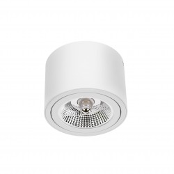 CHLOE AR111 NATYNKOWA GU10 250V IP20 139x100mm BIAŁY okrągła  ruchoma