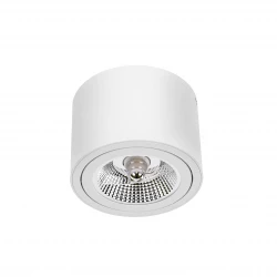 CHLOE AR111 NATYNKOWA GU10 250V IP20 139x100mm BIAŁY okrągła  ruchoma
