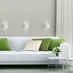SQUALLA G9 KINKIET G9 250V IP20 80x80x160mm BIAŁYZŁOTY