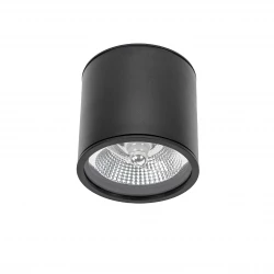CHLOE AR111 NATYNKOWA GU10 250V IP65 120x115mm CZARNY okrągła  nieruchoma