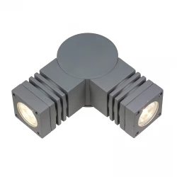 TORRE 230V 3,6W 2x1LED CREE 45st UP+SIDE IP44 CW NAŚCIENNE