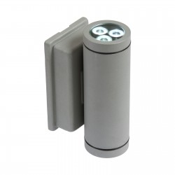 TORRE 2x3LED CREE 45st 230V 6W IP44 CW NAŚCIENNE