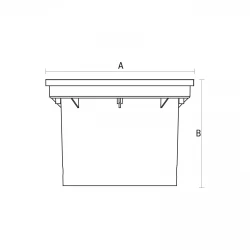 LUKKA 47 LED 15st 230V 3,9W IP67 CW GRUNTOWE