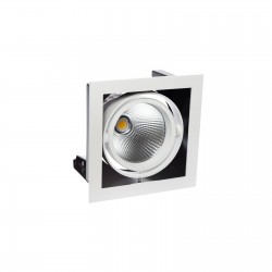 MODERN-DAY 1x1LED COB CITIZEN 40st 230V 27W IP20 WW DOWNLIGHT + zasilacz
