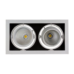 MODERN-DAY 2x1LED COB CITIZEN 40st 230V 2x27W IP20 WW DOWNLIGHT + zasilacz