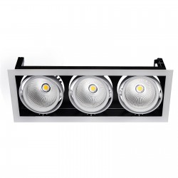 MODERN-DAY 3x1LED COB CITIZEN 40st 230V 3x27W IP20 WW DOWNLIGHT + zasilacz