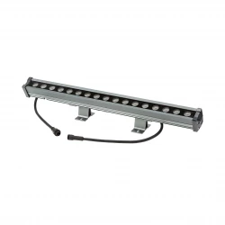ECLAIR ELEWACYJNA 18W 1000lm WW 24V 45st IP65 500x43x85mm SZARY 5 lat gw.