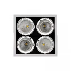 MODERN-DAY 4x1LED COB CITIZEN 40st 230V 4x27W IP20 WW DOWNLIGHT SQUARE + zasilacz